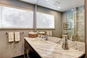 Large remodeled bathroom vanity
