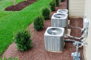 HVAC units outside